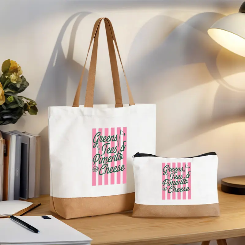 Masters Inspired Tote Bag and Makeup Bags Combination for Grocery Shopping National Golf Club Large Capacity Bags Fashion
Masters Inspired Tote Bag and Makeup Bags Combination for Grocery Shopping National Golf Club Large Capacity Bags Fashion