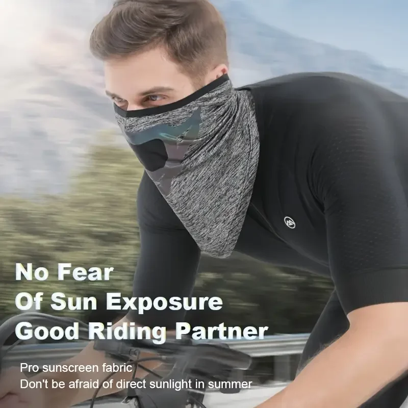 PHMAX Men's Cycling Mask High Elastic Breathable Outdoor Sports Face Scarf Summer Ice Silk Anti-UV Cycling Bandana
PHMAX Men's Cycling Mask High Elastic Breathable Outdoor Sports Face Scarf Summer Ice Silk Anti-UV Cycling Bandana
