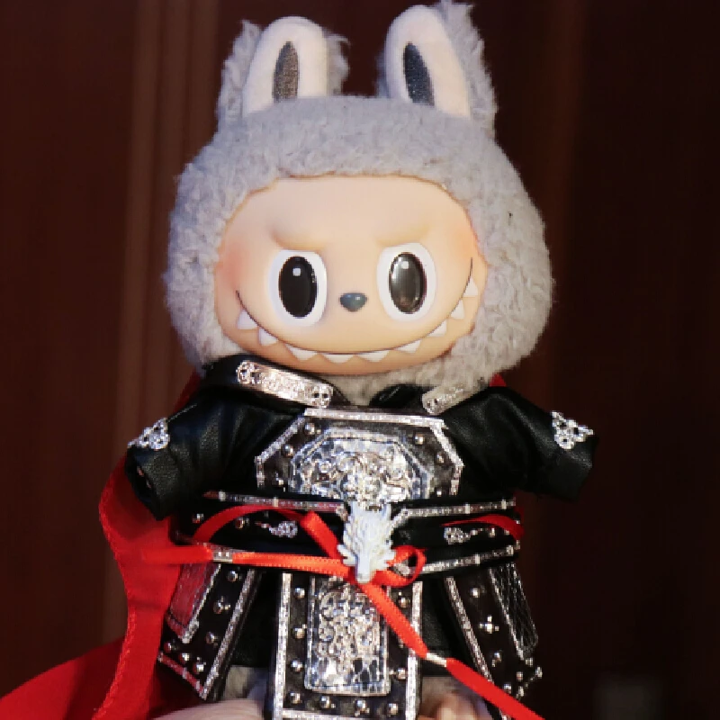 17cm For Labubu Accessorie Clothes Standing Posture Labubu General'S Uniform Ancient Costumes Chinese-Style Doll Accessories
17cm For Labubu Accessorie Clothes Standing Posture Labubu General'S Uniform Ancient Costumes Chinese-Style Doll Accessories
