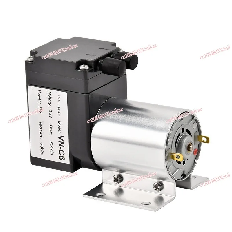 Miniature Vacuum Pump VN-C3 - DC 12V Diaphragm Pressure Pump (12L/min, Small Negative Pressure) 
Miniature Vacuum Pump VN-C3 - DC 12V Diaphragm Pressure Pump (12L/min, Small Negative Pressure)