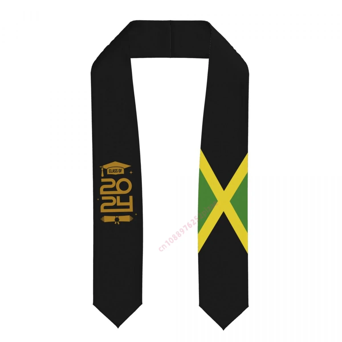 Jamaica Country Flag Class Of 2024 183*13CM Graduation Stole Sash Scarf For International Students
Jamaica Country Flag Class Of 2024 183*13CM Graduation Stole Sash Scarf For International Students