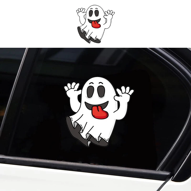 1PCS White Ghost Car Sticker Auto Halloween Decal Car Body Window Fuel Tank Cap Personality Sticker Car Accessories
1PCS White Ghost Car Sticker Auto Halloween Decal Car Body Window Fuel Tank Cap Personality Sticker Car Accessories