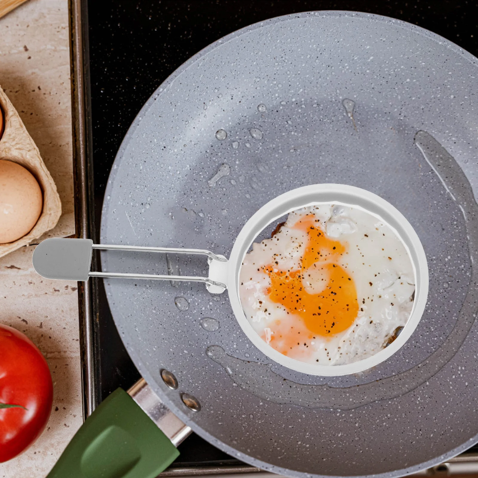 Silicone Egg Cooking Mold Omelette Maker Reusable Nonstick Fry Ring for Pancakes Breakfast Creative Kitchen Tool
Silicone Egg Cooking Mold Omelette Maker Reusable Nonstick Fry Ring for Pancakes Breakfast Creative Kitchen Tool