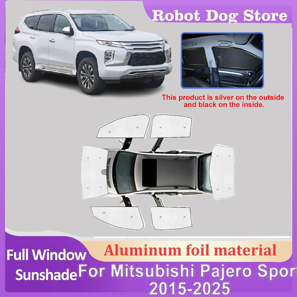 Car Full Visor For Mitsubishi Pajero Sport 2022 Accesorios Montero Shogun KR KS QE QF 2015-2025 Windshield Sunshade Visors Cover
Car Full Visor For Mitsubishi Pajero Sport 2022 Accesorios Montero Shogun KR KS QE QF 2015-2025 Windshield Sunshade Visors Cover