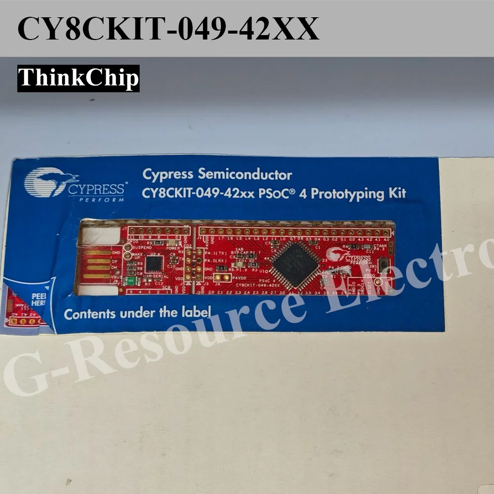 (1pcs) CY8CKIT-049-42XX PSOC 4200 PROTOTYPING EVAL BRD Development Board - Original Version
(1pcs) CY8CKIT-049-42XX PSOC 4200 PROTOTYPING EVAL BRD Development Board - Original Version