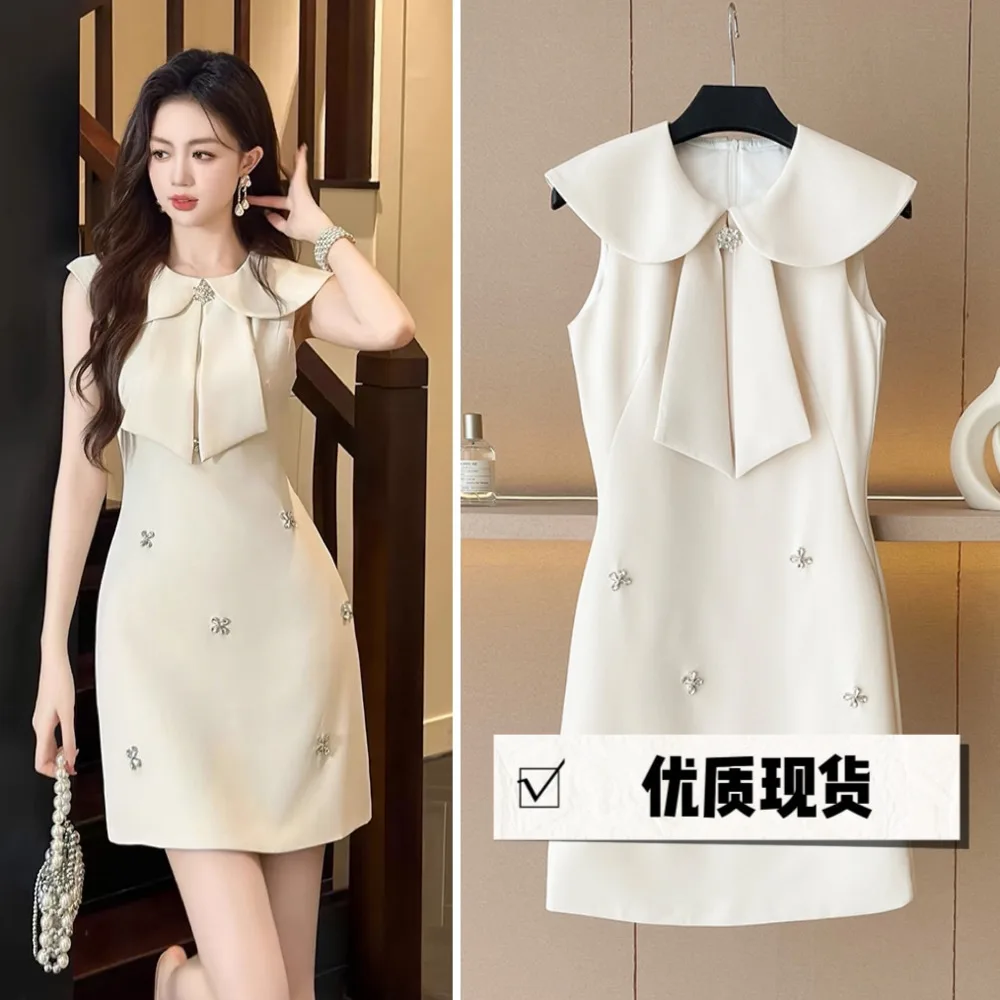 Summer Fashion Lady Sweet Vacation Evening Dress Women Clothes Elegant Luxury Sleeveless Slim A-Line Short Party Prom Vestidos
Summer Fashion Lady Sweet Vacation Evening Dress Women Clothes Elegant Luxury Sleeveless Slim A-Line Short Party Prom Vestidos