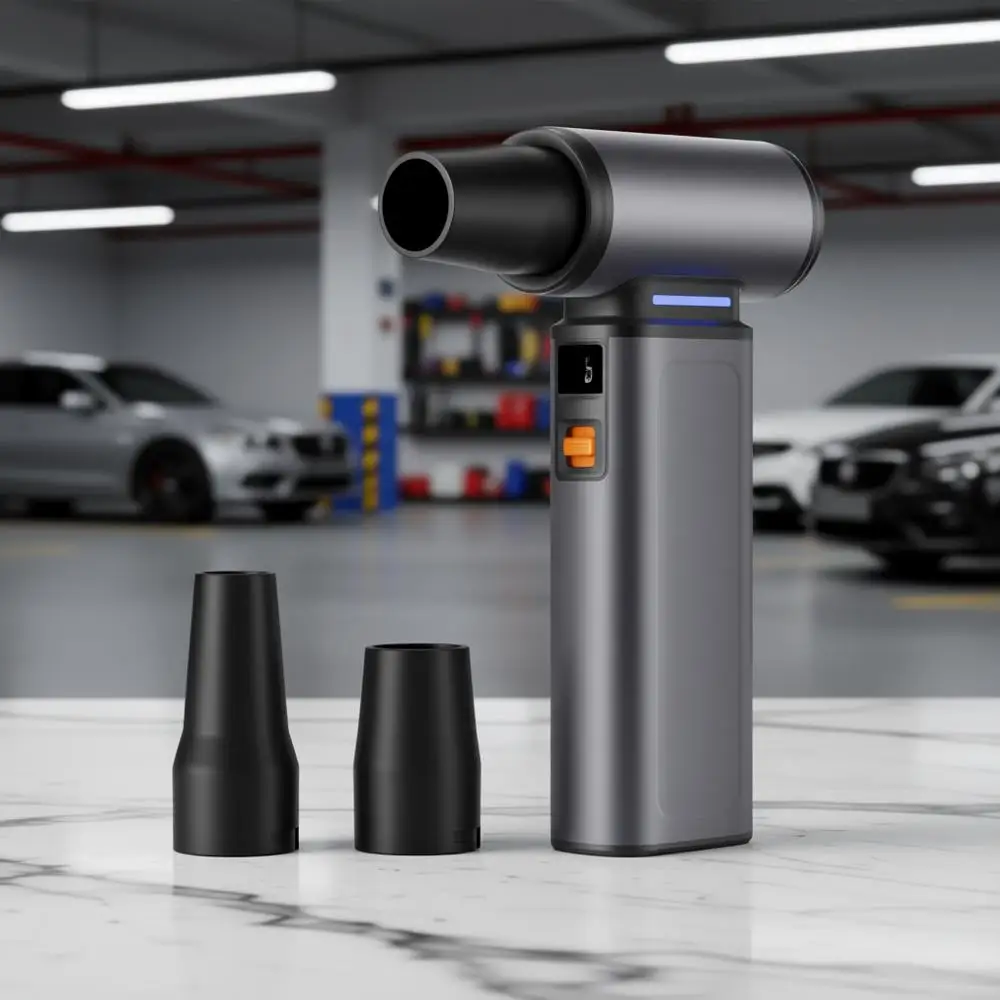 Перезаряжаемый электрический портативный воздуходув, 100-скоростной мини-турбовентилятор, беспроводной пылесборник, для чистки клавиатуры, для детейлинга автомобилей
Перезаряжаемый электрический портативный воздуходув, 100-скоростной мини-турбовентилятор, беспроводной пылесборник, для чистки клавиатуры, для детейлинга автомобилей