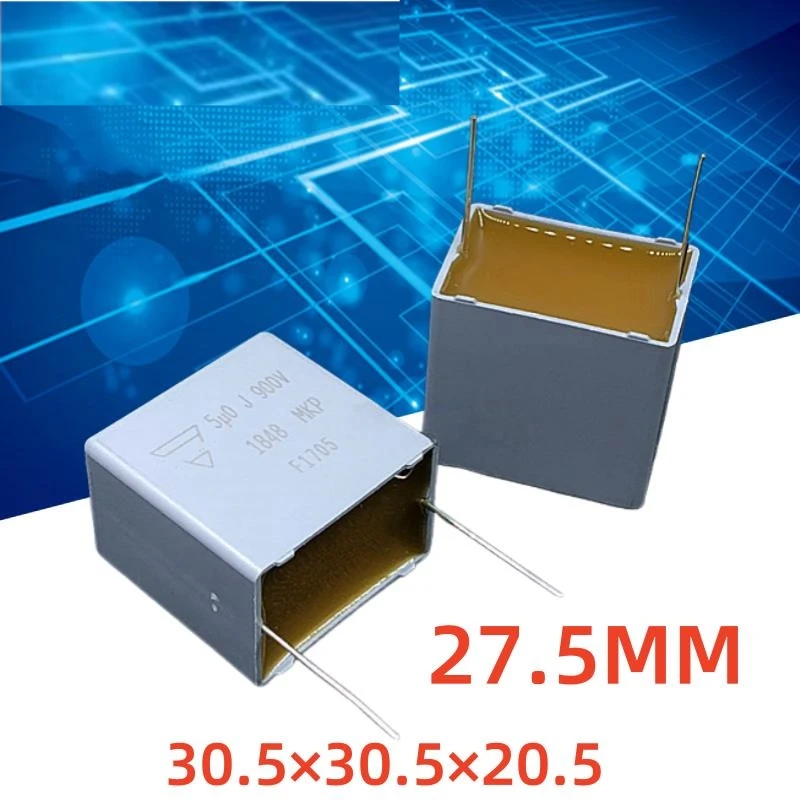 2PCS 5UF 900V 505 5U0 J 900V MKP 1848 Fever film capacitor
2PCS 5UF 900V 505 5U0 J 900V MKP 1848 Fever film capacitor