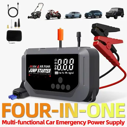 Hasatek Power Bank 4000A Jump Starter Portable Charger Car Booster 12V Auto Starting Device Emergency Car Battery Starter
