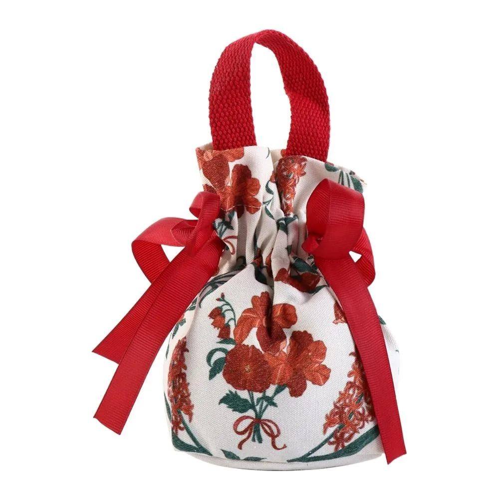 Bird Canvas Drawstring Bag Floral Korean Style Festive Sugar Bag Coin Purse Wallet Wedding Candy Bag Small Flower Wrist Bag
Bird Canvas Drawstring Bag Floral Korean Style Festive Sugar Bag Coin Purse Wallet Wedding Candy Bag Small Flower Wrist Bag