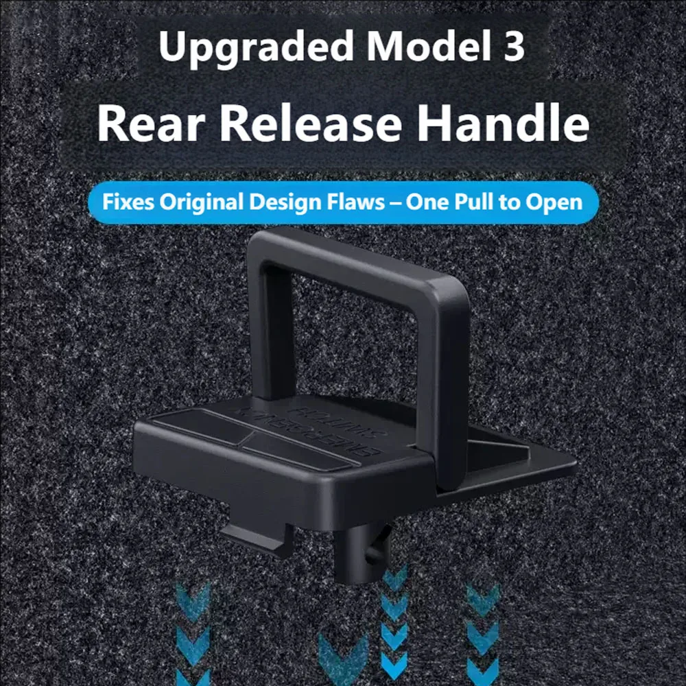For Tesla model 3 Rear Door Mechanical Switch Door Emergency Handle Manual Door Release Emergency Puller Button
For Tesla model 3 Rear Door Mechanical Switch Door Emergency Handle Manual Door Release Emergency Puller Button