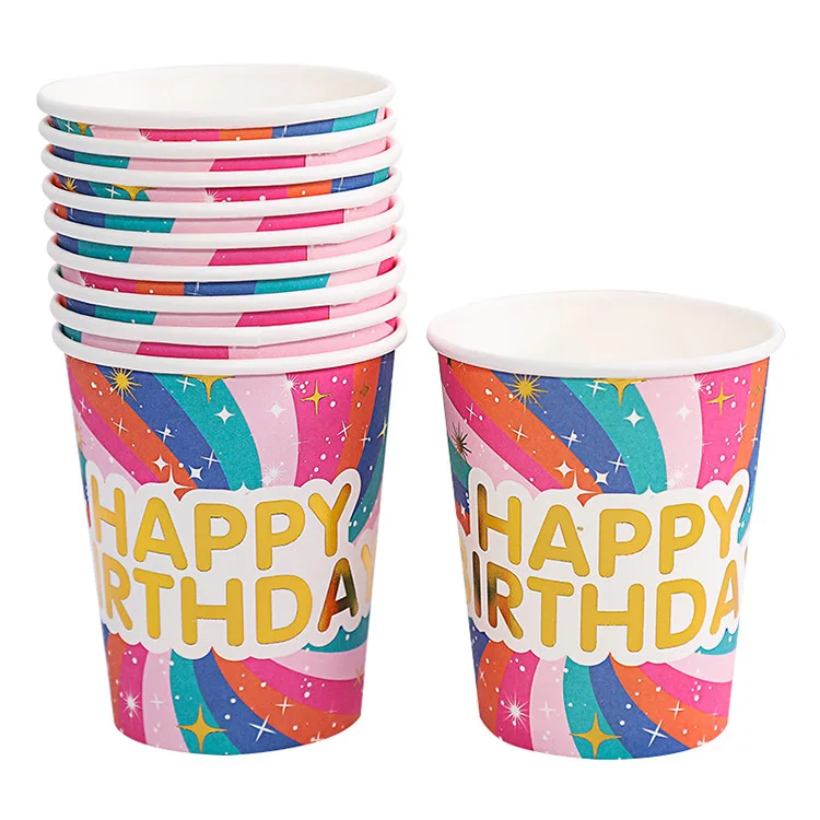 Solid Thick Paper Cup, Disposable Tableware, Wedding, Birthday Party, Holiday, 9 Oz, 250ml, 10Pcs
Solid Thick Paper Cup, Disposable Tableware, Wedding, Birthday Party, Holiday, 9 Oz, 250ml, 10Pcs