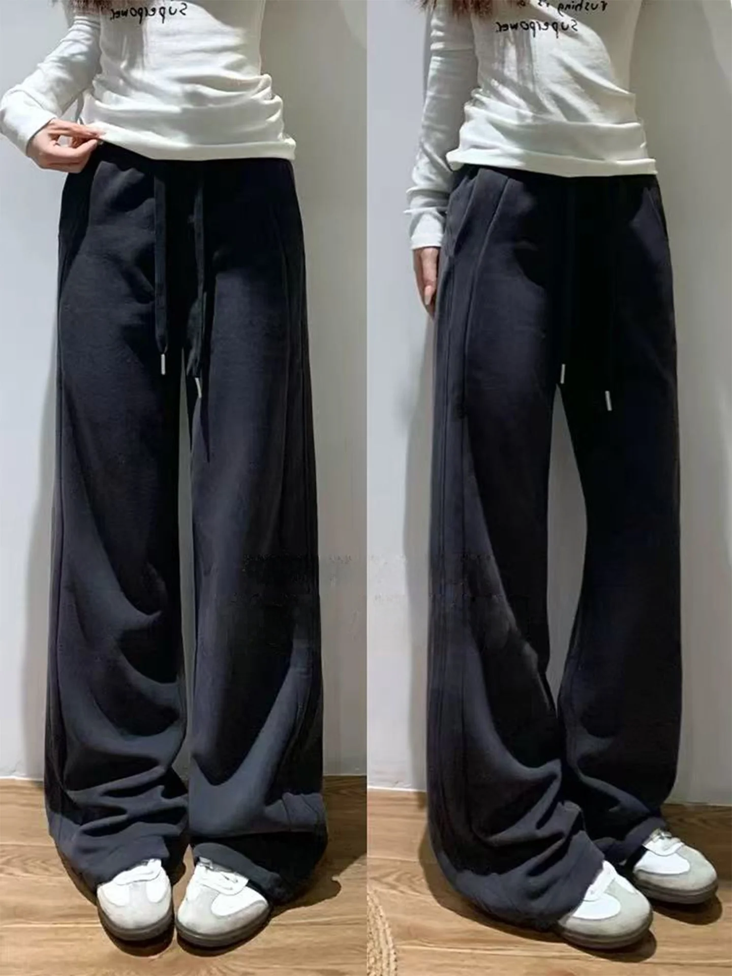 Grey High Waist Straight Leg Casual Sports Pants for Women plus Size Comfortable Loose Fit Street Style Casual All-Match Amer...
Grey High Waist Straight Leg Casual Sports Pants for Women plus Size Comfortable Loose Fit Street Style Casual All-Match Amer...
