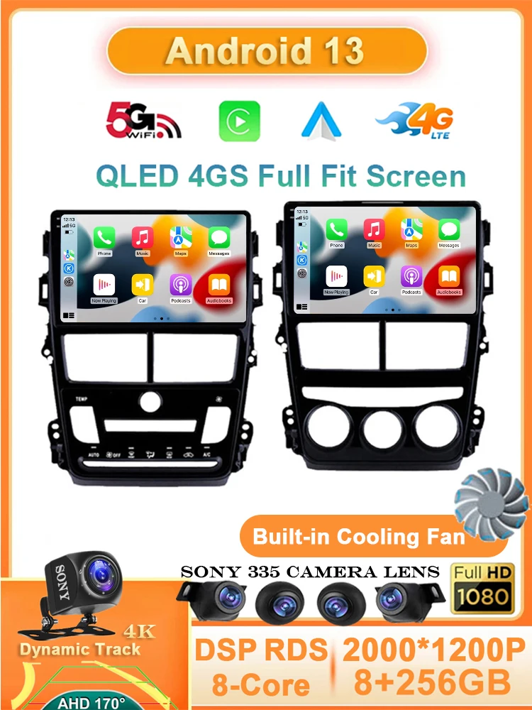 Android 13 Auto Car Radio For Toyota Vios Yaris 2018 2019 2020 Navigation GPS Multimedia Video Player Stereo 2din DVD Carplay
Android 13 Auto Car Radio For Toyota Vios Yaris 2018 2019 2020 Navigation GPS Multimedia Video Player Stereo 2din DVD Carplay