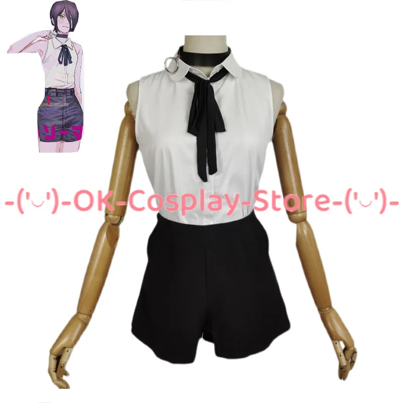 Anime Reze Cosplay Costume Adult Women Outfits Sexy Sleeveless Vest Pants Halloween Carnival Uniforms Custom Made
Anime Reze Cosplay Costume Adult Women Outfits Sexy Sleeveless Vest Pants Halloween Carnival Uniforms Custom Made