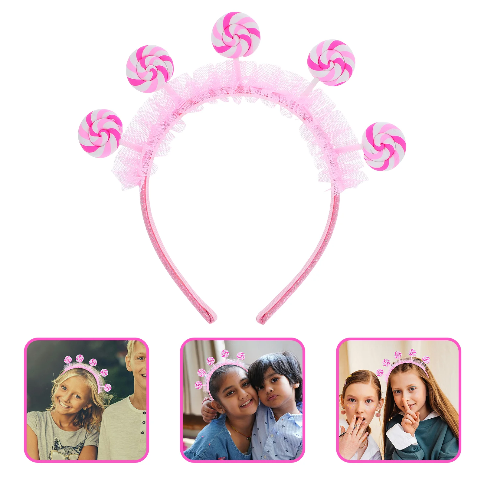 Cartoon Lollipop Headband Kids Hair Accessories Girls Candy Hoop Birthday Party Photo Prop Fashionable
Cartoon Lollipop Headband Kids Hair Accessories Girls Candy Hoop Birthday Party Photo Prop Fashionable