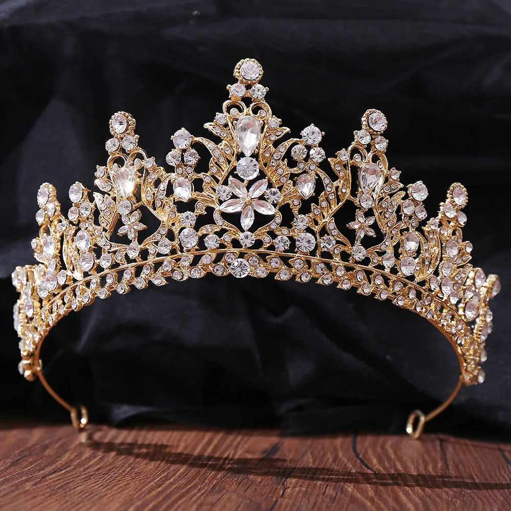Floralbride Alloy Rhinestone Crystal Cubic Zircon Flower Bridal Tiara Princess Crown Wedding Hair Accessories Women Jewelry
Floralbride Alloy Rhinestone Crystal Cubic Zircon Flower Bridal Tiara Princess Crown Wedding Hair Accessories Women Jewelry