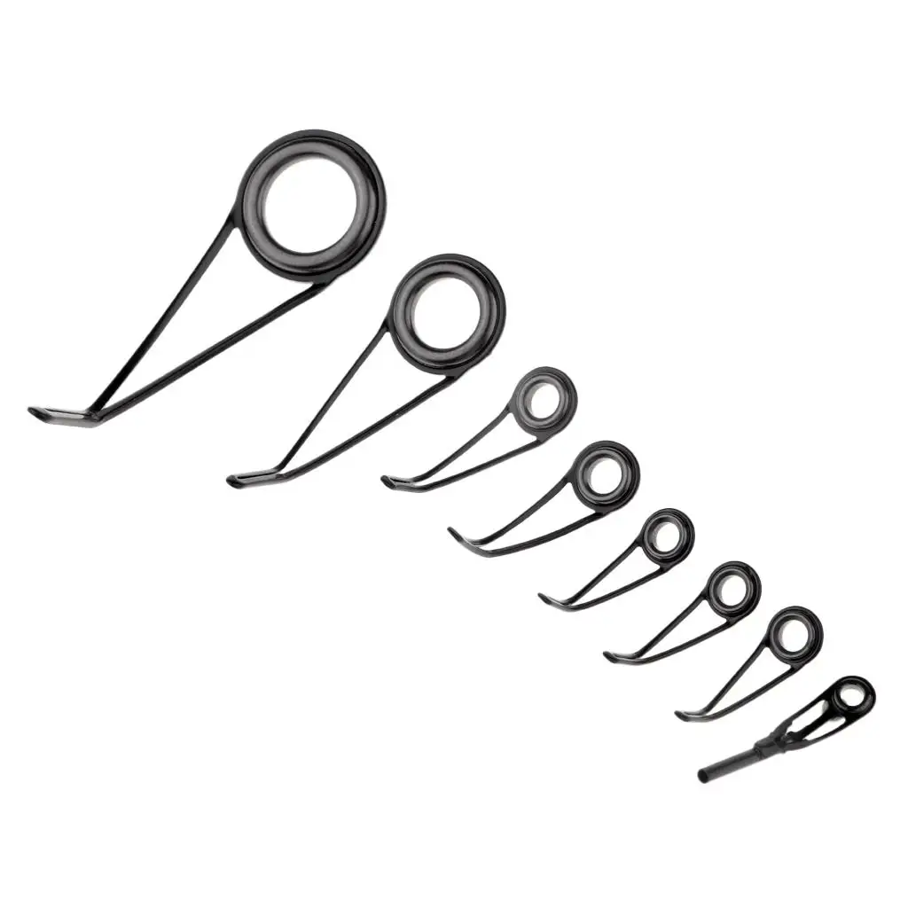 8 pcs Fishing Rod Tips Pole Replacement Parts Casting Rod Guides Rings Repair Kit Set Fishing Accessories
8 pcs Fishing Rod Tips Pole Replacement Parts Casting Rod Guides Rings Repair Kit Set Fishing Accessories