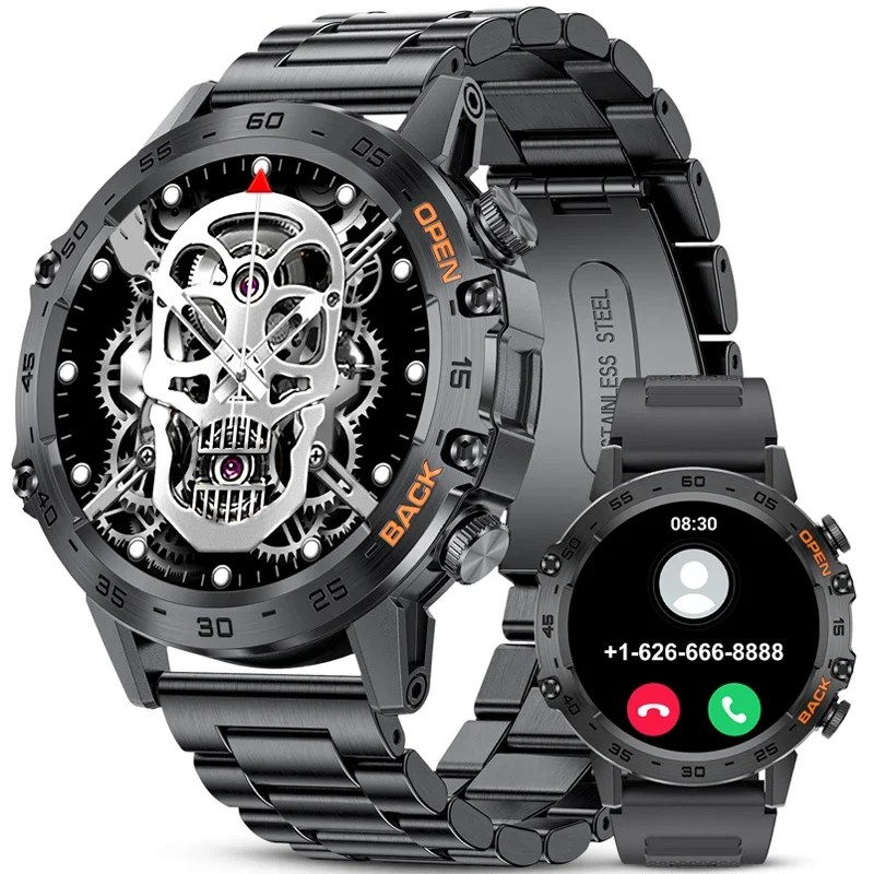 New 400mA Round Smart Watch Men AMOLED Screen Multiple Sports Fitness Watches Bluetooth Call Smartwatch Waterproof Clock+Gift
New 400mA Round Smart Watch Men AMOLED Screen Multiple Sports Fitness Watches Bluetooth Call Smartwatch Waterproof Clock+Gift