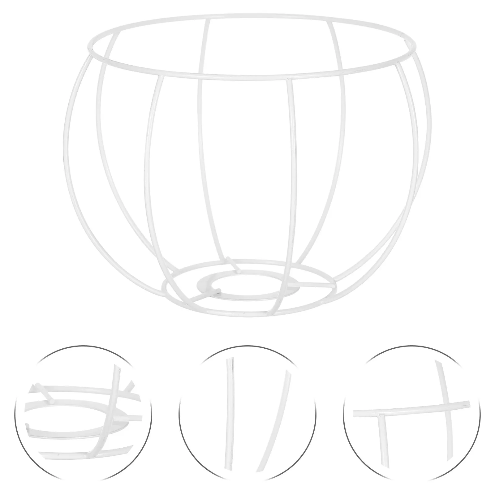 Металлический каркас-клетка для светильника DIY: круглая проволочная конструкция для люстры, настольной лампы, для дома и спальни
Металлический каркас-клетка для светильника DIY: круглая проволочная конструкция для люстры, настольной лампы, для дома и спальни