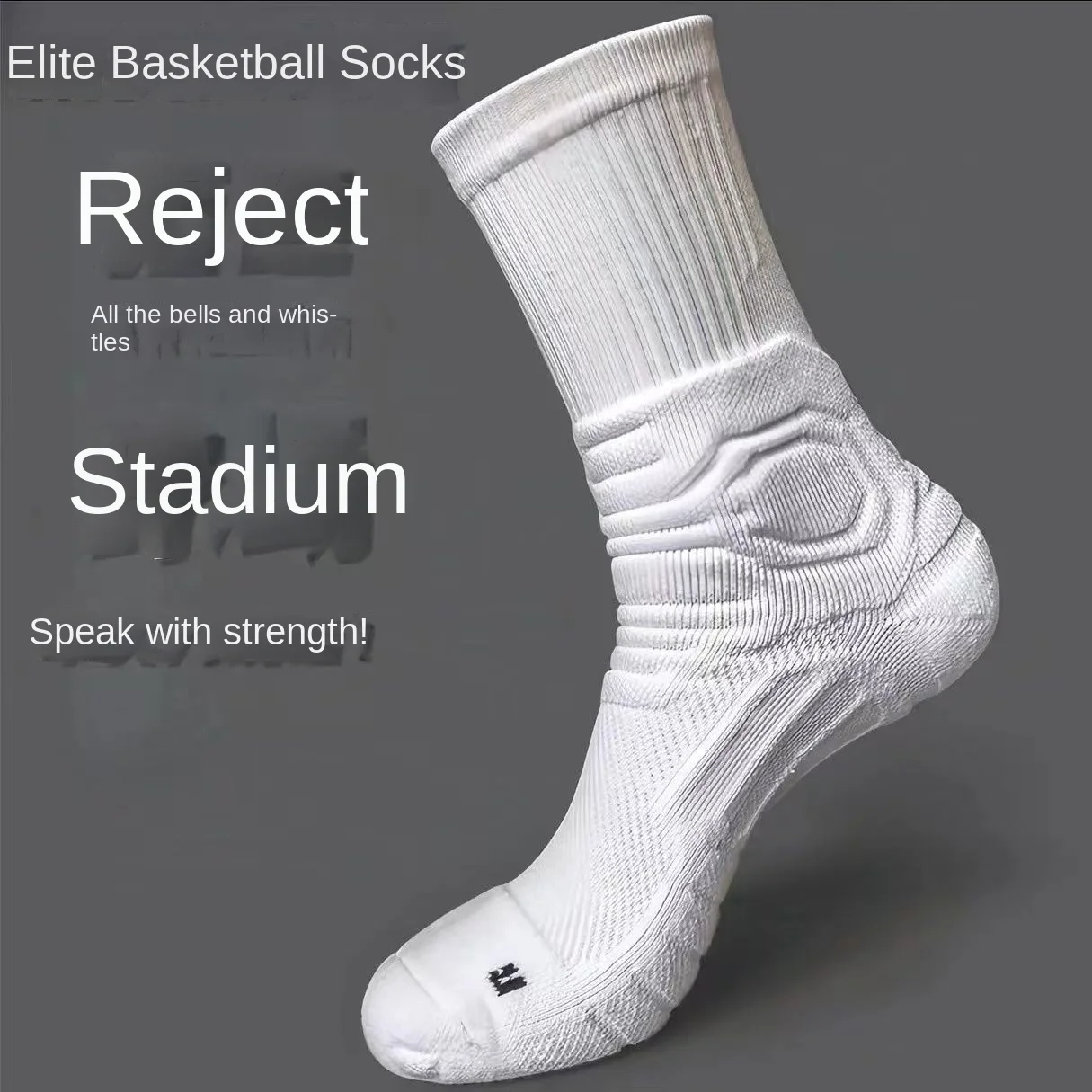 Sock Leisure Athletic Sports Crew Dress Combed Cotton Men flow-blocking Basketball Towel Bottom Breathable Professional B8W39
Sock Leisure Athletic Sports Crew Dress Combed Cotton Men flow-blocking Basketball Towel Bottom Breathable Professional B8W39