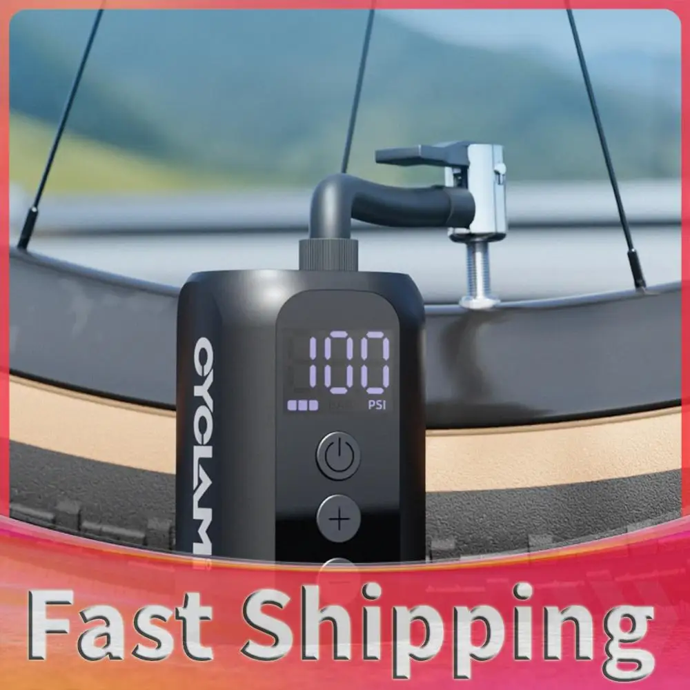 100 PSI Mini Electric Pump LED Display Wireless Ball Pump Multifunctional Air Compressor USB Rechargeable for Basketball Soccer
100 PSI Mini Electric Pump LED Display Wireless Ball Pump Multifunctional Air Compressor USB Rechargeable for Basketball Soccer