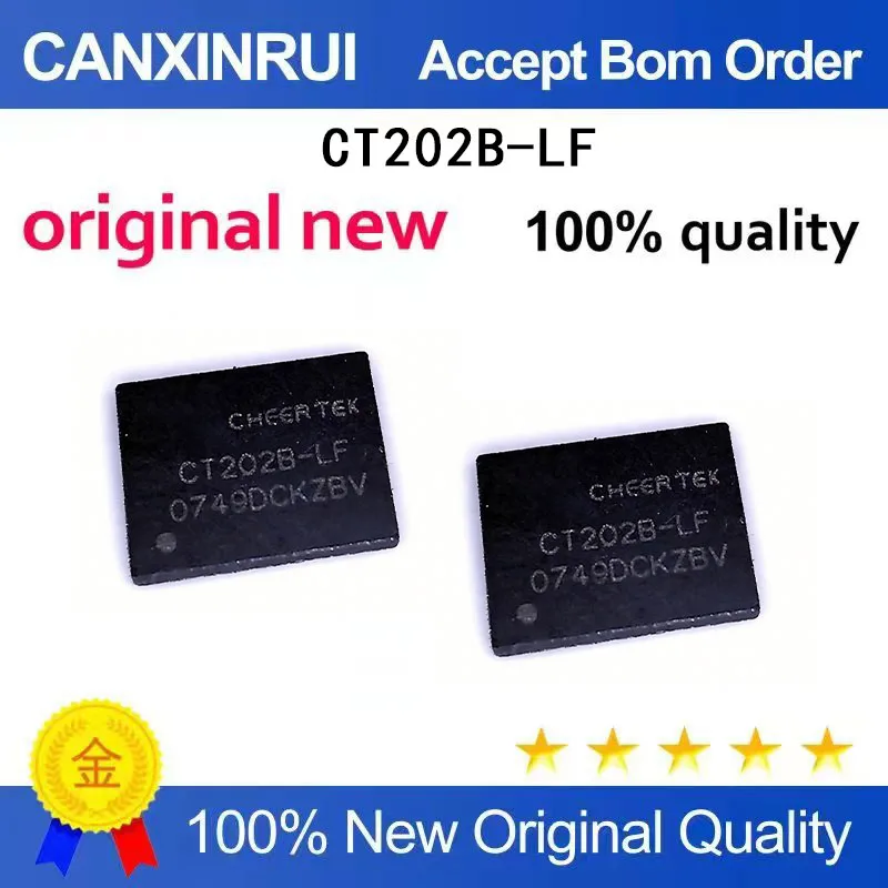(5-100 Pieces) Brand new original CT202B-LF CT202B QFN spot chip IC
(5-100 Pieces) Brand new original CT202B-LF CT202B QFN spot chip IC