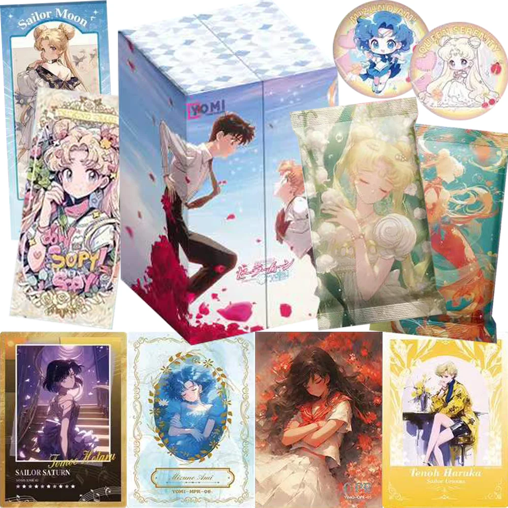 Magical Girl Sailor Moon Anime Collection Cards Tsukino Usagi Chibiusa Visual Feast Elegant and Charming Character Cards Gifts
Magical Girl Sailor Moon Anime Collection Cards Tsukino Usagi Chibiusa Visual Feast Elegant and Charming Character Cards Gifts