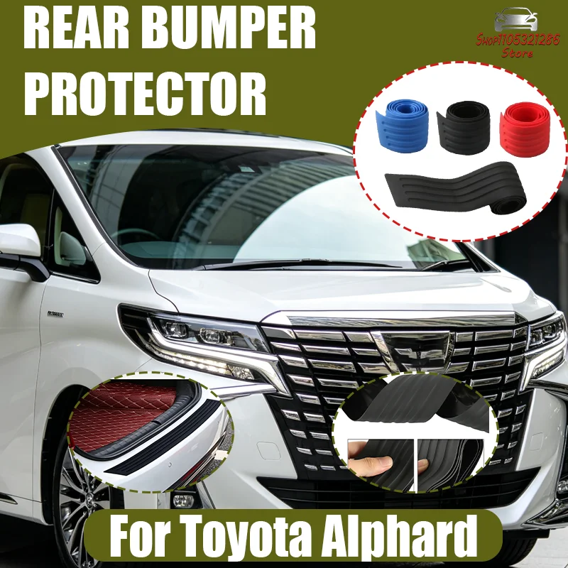 For Toyota Alphard Car Trunk Door Sill Plate Protector Anti-Scratch Rear Bumper Guard Rubber Mouldings Pad Trim
For Toyota Alphard Car Trunk Door Sill Plate Protector Anti-Scratch Rear Bumper Guard Rubber Mouldings Pad Trim