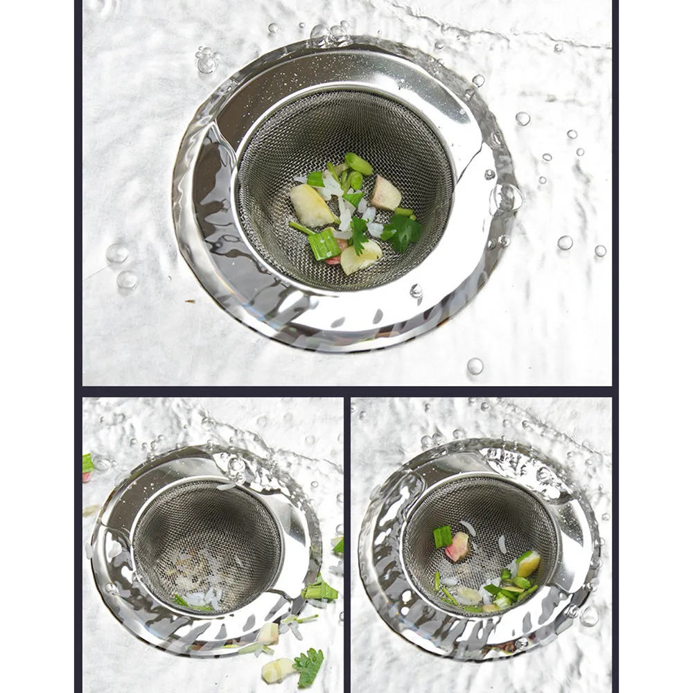 Универсальный сливной фильтр из нержавеющей стали, антизасоряющийся сито для раковины для кухонной раковины, инструмент для улавливания волос
Универсальный сливной фильтр из нержавеющей стали, антизасоряющийся сито для раковины для кухонной раковины, инструмент для улавливания волос