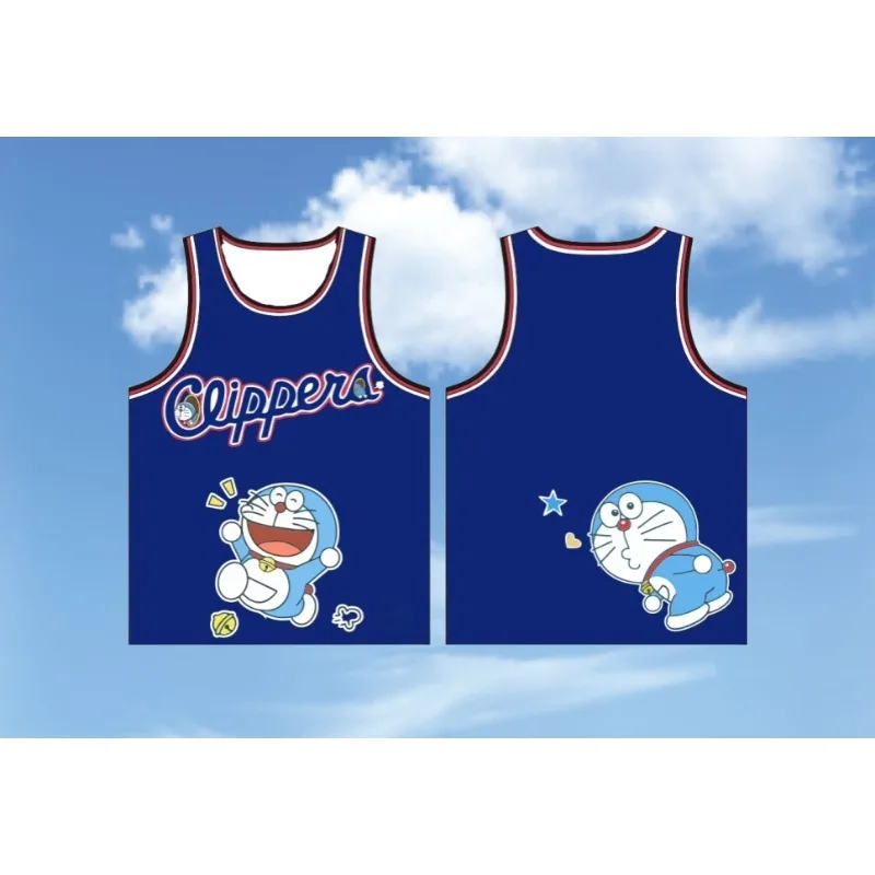 Быстросохнущие мужские и женские баскетбольные жилеты MOTO-Doraemon с 3D-принтом. 
Быстросохнущие мужские и женские баскетбольные жилеты MOTO-Doraemon с 3D-принтом.