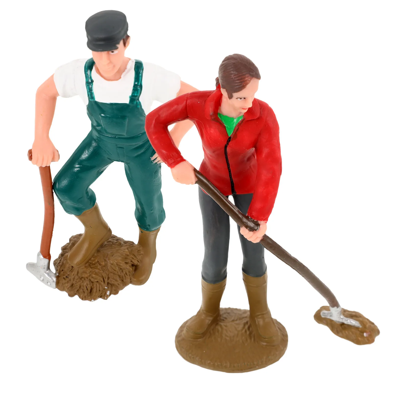 2Pcs Farm Worker Figure Miniature Simulation Micro Landscape Decoration for Sand Table Desktop Miniature Farmer Toys
2Pcs Farm Worker Figure Miniature Simulation Micro Landscape Decoration for Sand Table Desktop Miniature Farmer Toys