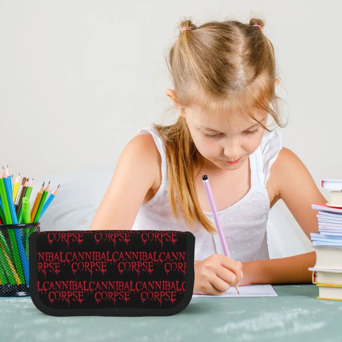 Cannibal Corpse Death Metal Band Pencil Cases Pencil Pouch Large Capacity Pen Box Pencil Bag for Students School
Cannibal Corpse Death Metal Band Pencil Cases Pencil Pouch Large Capacity Pen Box Pencil Bag for Students School