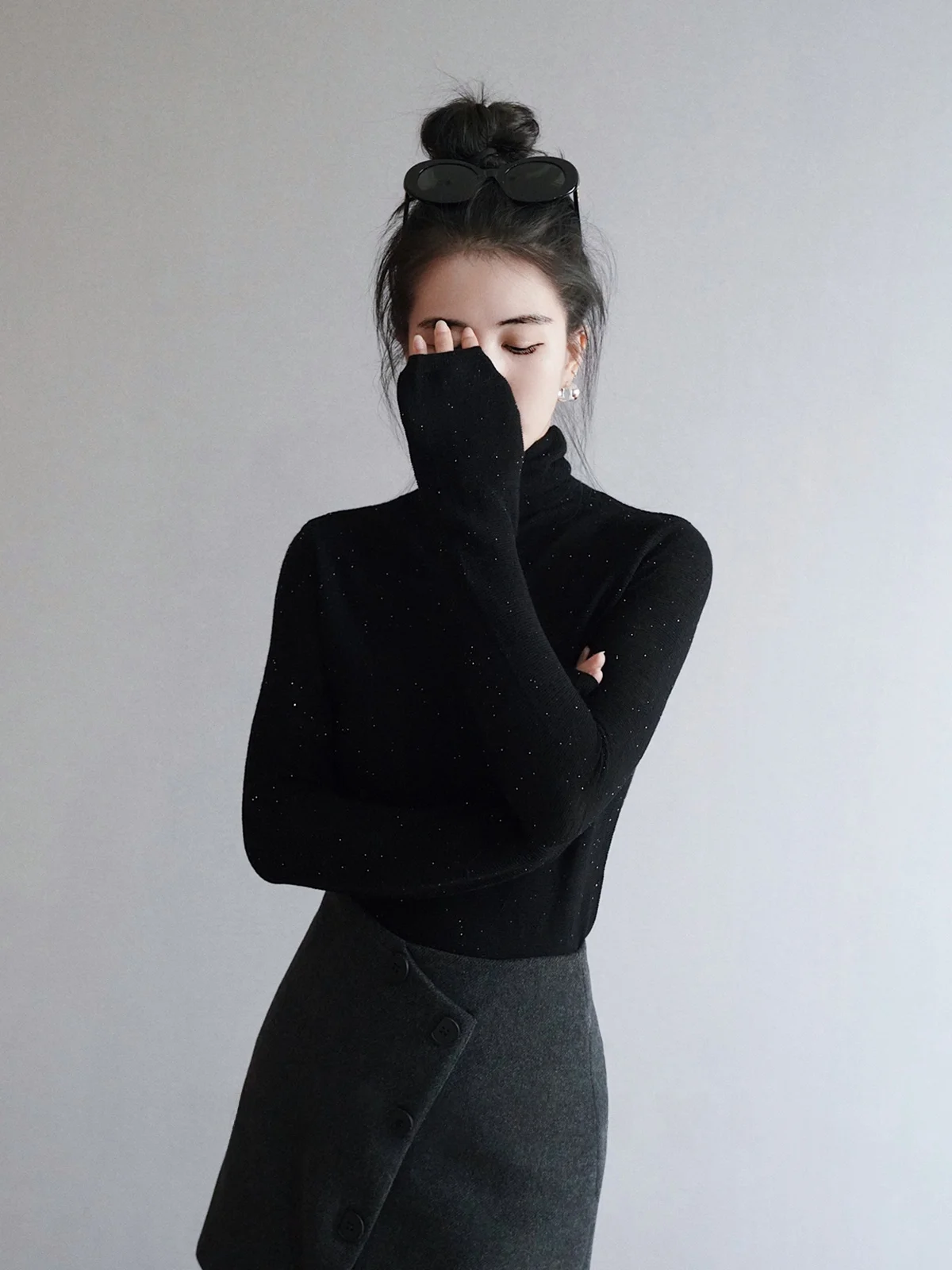 YANDAN Starry High-End Water-Soluble Wool Bead Knitted Base Layer Top Slimming Inner Wear Autumn Winter Long Sve High Co...
YANDAN Starry High-End Water-Soluble Wool Bead Knitted Base Layer Top Slimming Inner Wear Autumn Winter Long Sve High Co...