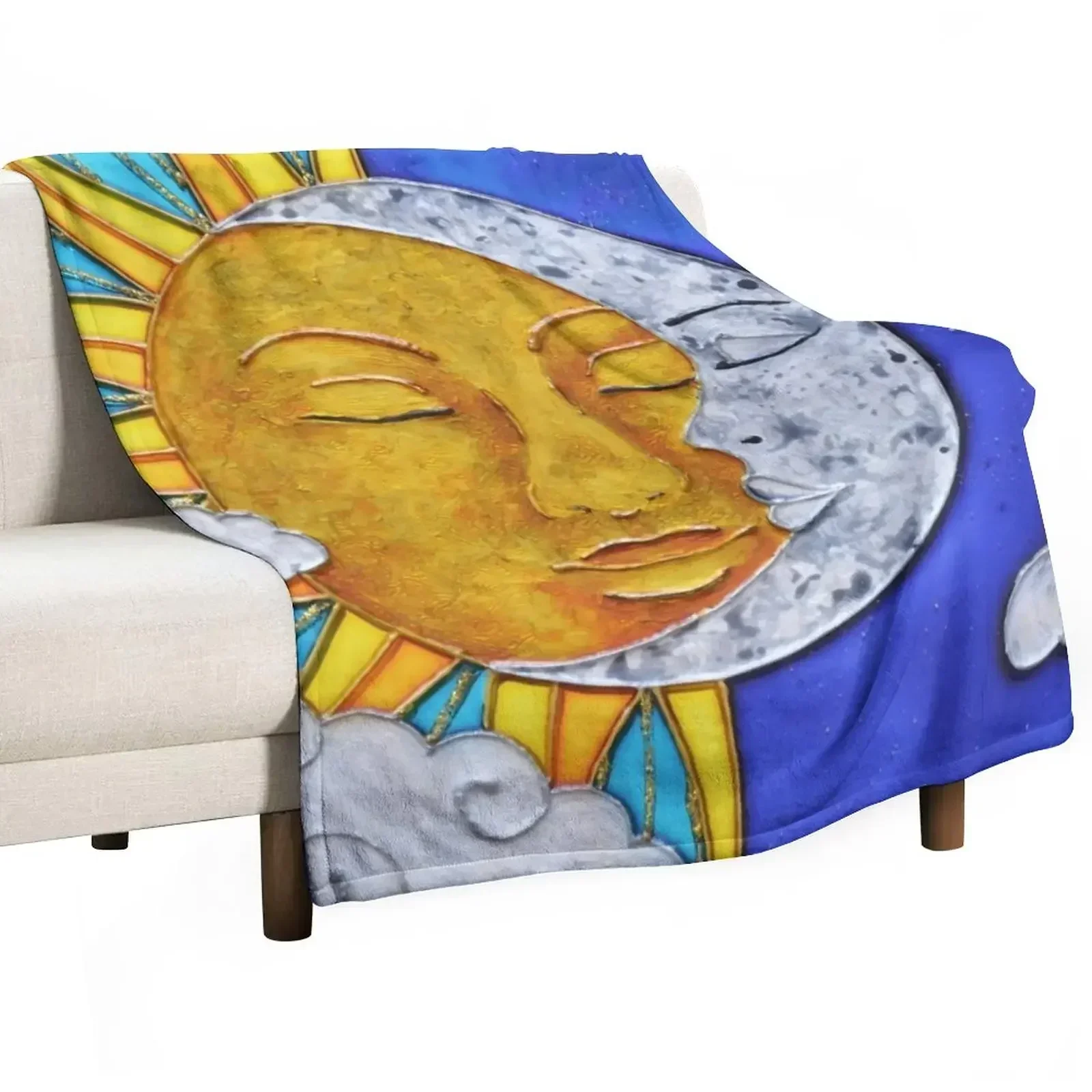 Sun and Moon Stained glass Mandala Throw Blanket warm for winter Extra Large Throw halloween Blankets
Sun and Moon Stained glass Mandala Throw Blanket warm for winter Extra Large Throw halloween Blankets