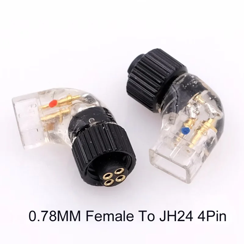 1Pair 0.78MM Groove Female To JH24 4Pin Headphone Earphone Adapter Adaptor Connector 
1Pair 0.78MM Groove Female To JH24 4Pin Headphone Earphone Adapter Adaptor Connector