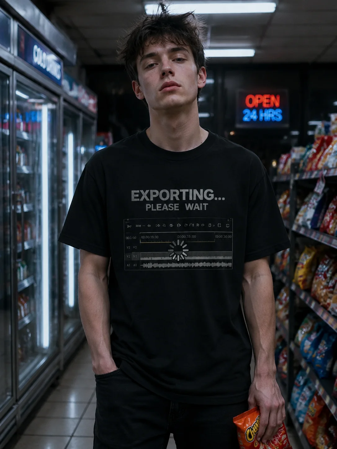 Men Graphic T Shirt Short Sleeve Loose Fit 50% Cotton 50% Polyester Stretch Fabric Exporting Loading Print Casual Summer Casual
Men Graphic T Shirt Short Sleeve Loose Fit 50% Cotton 50% Polyester Stretch Fabric Exporting Loading Print Casual Summer Casual
