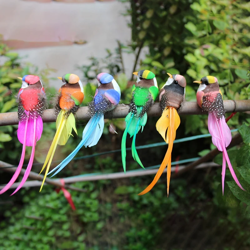 1pcs Random Color Simulation Feather Birds Models Fake Artificial Foam Animal Home Garden Ornament
1pcs Random Color Simulation Feather Birds Models Fake Artificial Foam Animal Home Garden Ornament