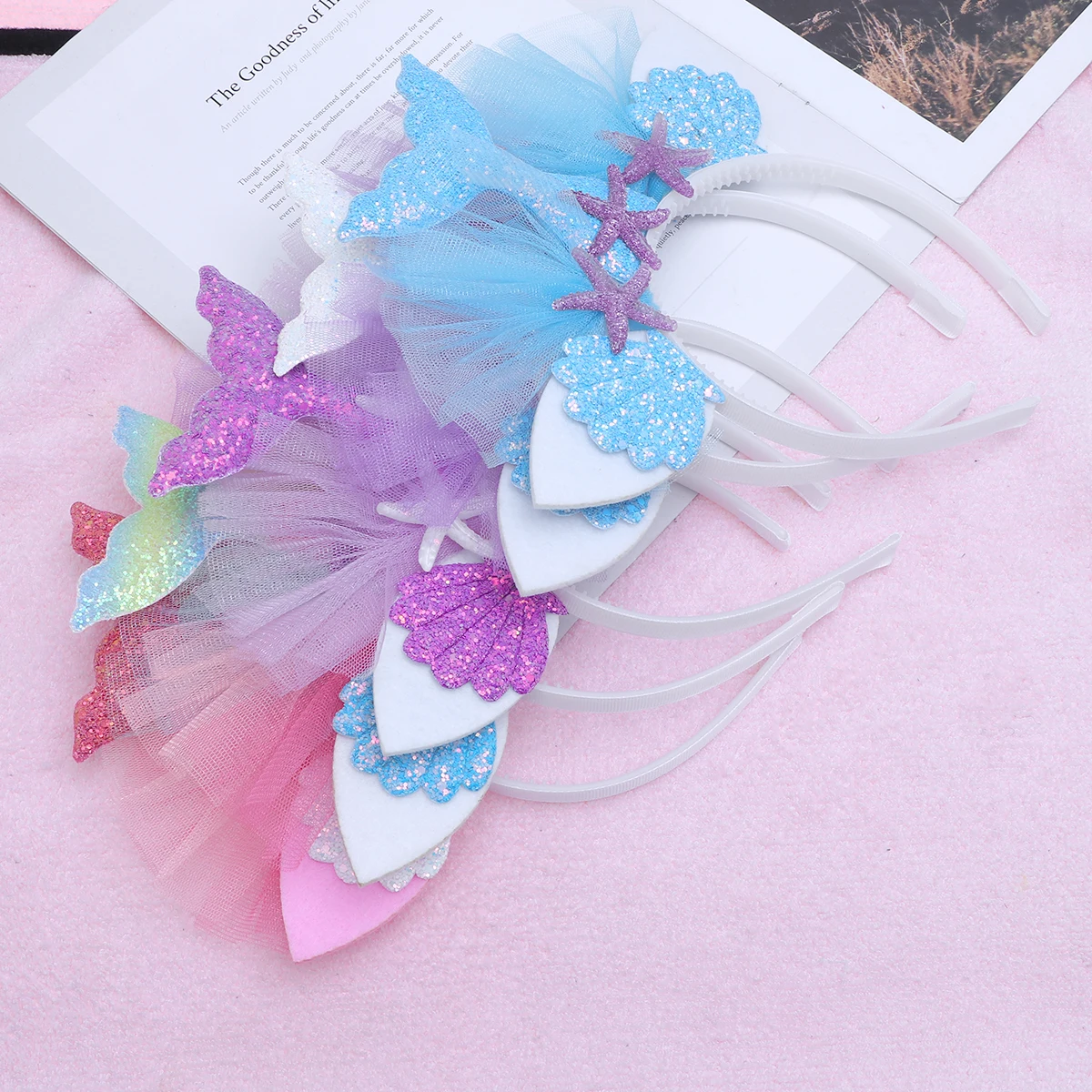 5Pcs Flower Hair Accessories Girls Lightweight Durable Shell Mesh Tail Funny Birthday Party Cosplay
5Pcs Flower Hair Accessories Girls Lightweight Durable Shell Mesh Tail Funny Birthday Party Cosplay