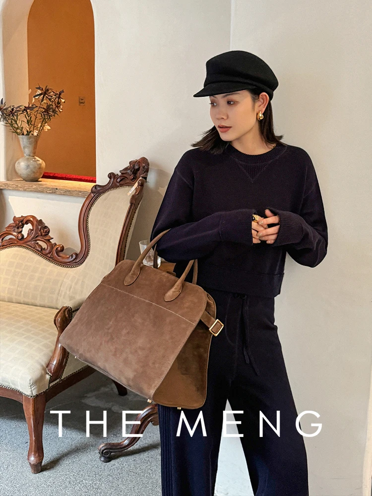 the Meng Merino Wool Knitted Faion Set Casual Sli Long Sve round Ne Two-Piece Women's Autumn Winter Woolen Suit
the Meng Merino Wool Knitted Faion Set Casual Sli Long Sve round Ne Two-Piece Women's Autumn Winter Woolen Suit