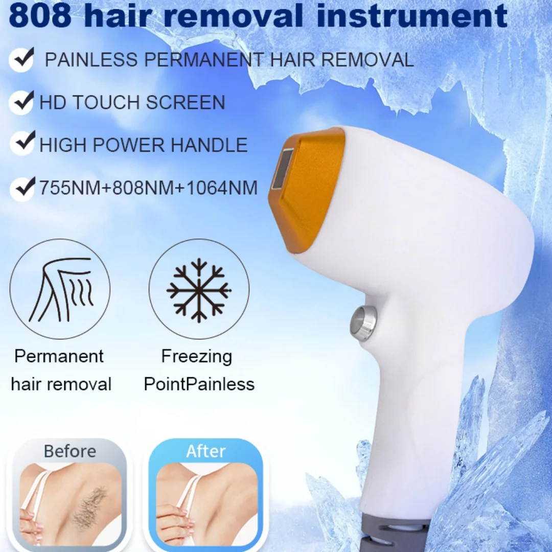New Portable Soprano Ice Titanium Laser: 3 wavelengths 4000W Power for Professional Results Suitable for home and beauty salon
New Portable Soprano Ice Titanium Laser: 3 wavelengths 4000W Power for Professional Results Suitable for home and beauty salon