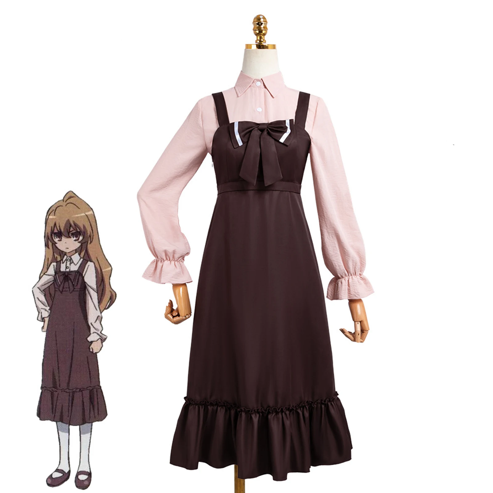 Айсака Тайга Косплей Костюм Аниме ТИГР ДРАКОН Униформа Аниме Супер Женская Одежда Для Женщин
Айсака Тайга Косплей Костюм Аниме ТИГР ДРАКОН Униформа Аниме Супер Женская Одежда Для Женщин