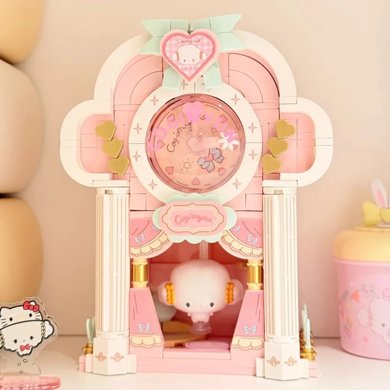 Строительный блок Sanrio, мультфильм Куроми, семья, розовая мечта, домашняя серия, Cinnamoroll, моя мелодия, милые настольные украшения, подарок
Строительный блок Sanrio, мультфильм Куроми, семья, розовая мечта, домашняя серия, Cinnamoroll, моя мелодия, милые настольные украшения, подарок