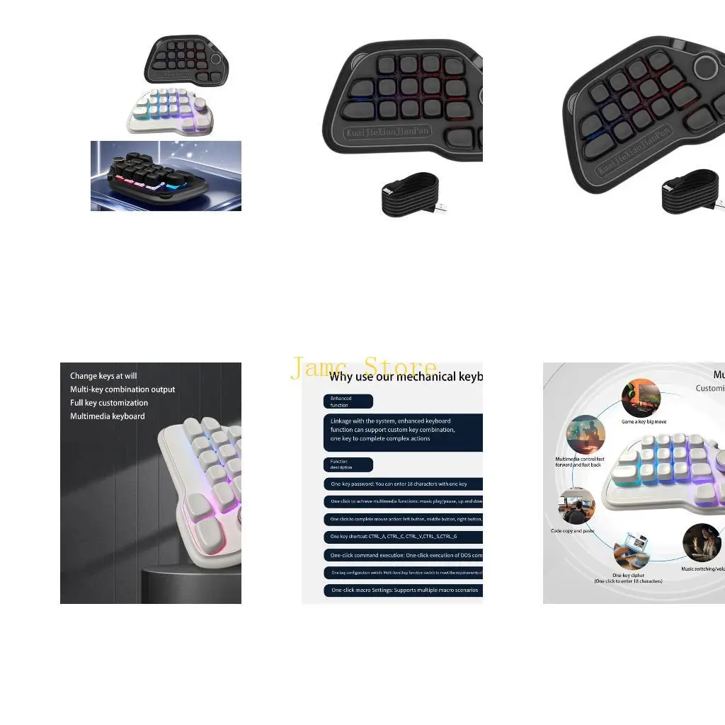LX0B Wireds USB Mechanical Number Pad 17 Ключевой Hot Swappable с помощью RGBS Backlight и PBT -клавиш с помощью для ноутбука ПК
LX0B Wireds USB Mechanical Number Pad 17 Ключевой Hot Swappable с помощью RGBS Backlight и PBT -клавиш с помощью для ноутбука ПК