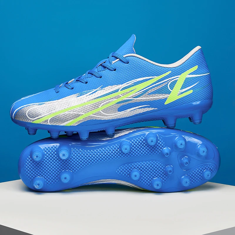 Men Professional Lawn Football Cleats Wear Resistant Long Stud Anti Slip Lightweight Breathable Training Match Shoes
Men Professional Lawn Football Cleats Wear Resistant Long Stud Anti Slip Lightweight Breathable Training Match Shoes