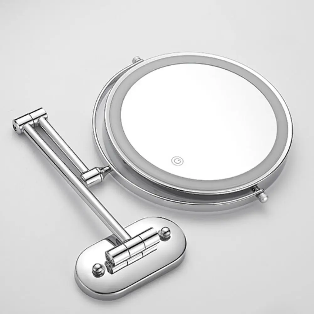 LED Bathroom Makeup Mirror 360° Rotating Double-sided Wall Mounted Makeup Mirror Fold Adjustable Telescopic Makeup Mirror
LED Bathroom Makeup Mirror 360° Rotating Double-sided Wall Mounted Makeup Mirror Fold Adjustable Telescopic Makeup Mirror