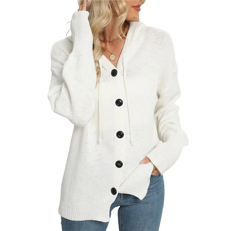 A24F-Women's Button Down Hoodie Cardigan Sweaters Long Sleeve Fall Fashion Open Front Knit Winter Outerwear Coats
A24F-Women's Button Down Hoodie Cardigan Sweaters Long Sleeve Fall Fashion Open Front Knit Winter Outerwear Coats