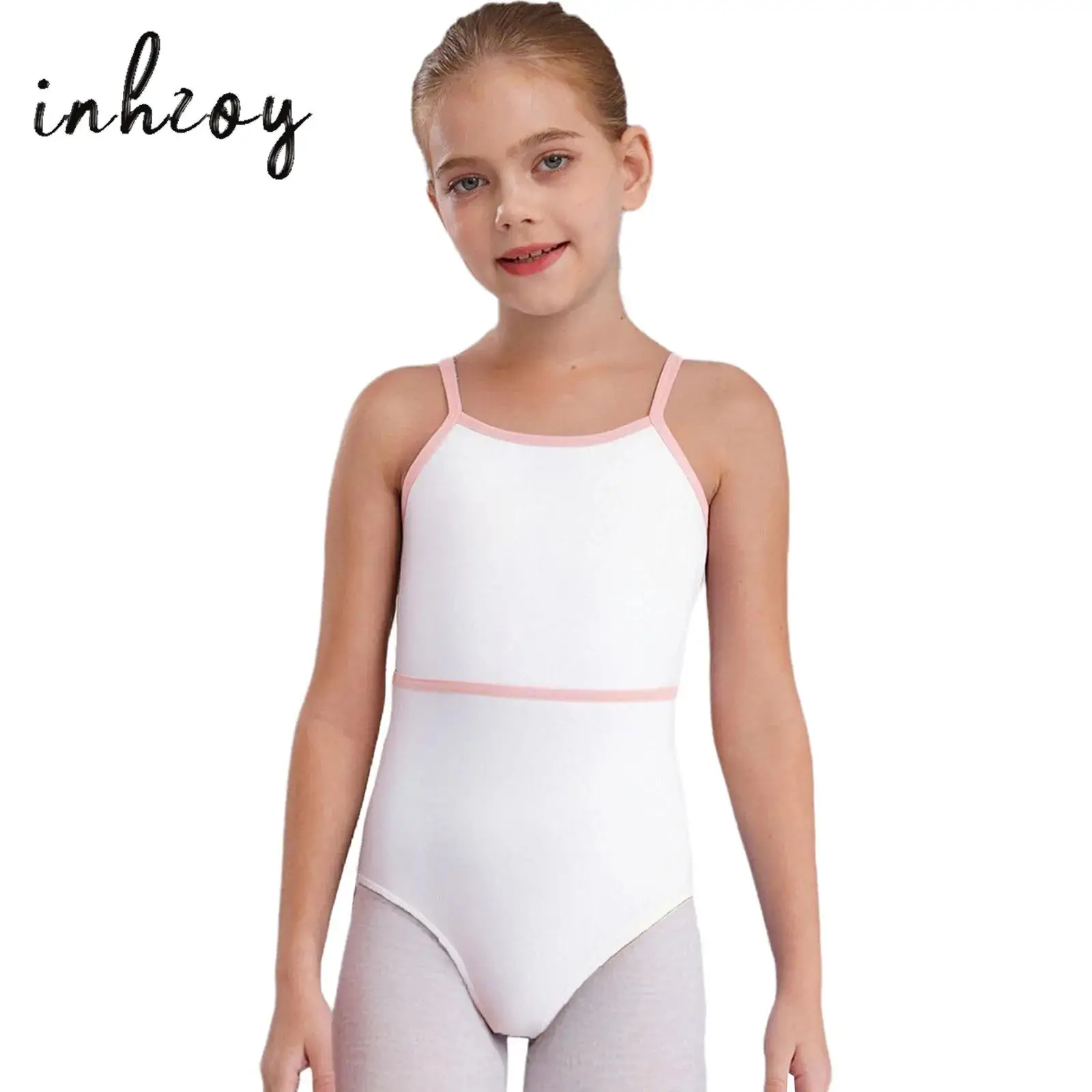 Kids Girls Ballet Dance Leotard Cotton Cross Backless Spaghetti Straps Contrast Color Trim Bodysuit Gymnastics Practice Costume
Kids Girls Ballet Dance Leotard Cotton Cross Backless Spaghetti Straps Contrast Color Trim Bodysuit Gymnastics Practice Costume