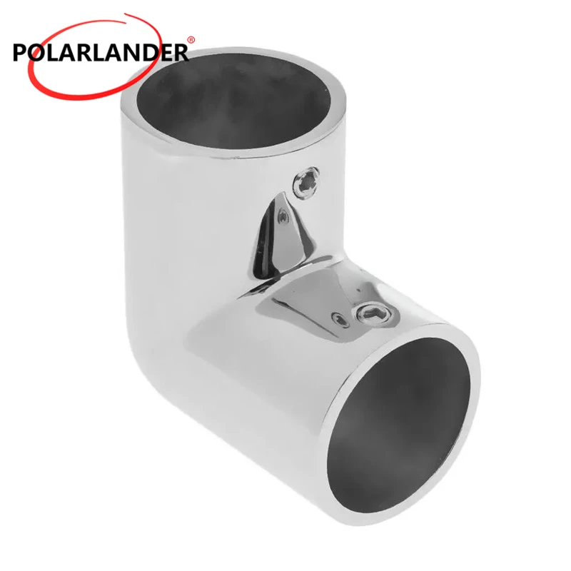 Marine Boat Yacht Hand Rail Fitting 90 Degree Elbow Tube Mount Hardware 22 MM(7/8") 316 Stainless Steel
Marine Boat Yacht Hand Rail Fitting 90 Degree Elbow Tube Mount Hardware 22 MM(7/8") 316 Stainless Steel