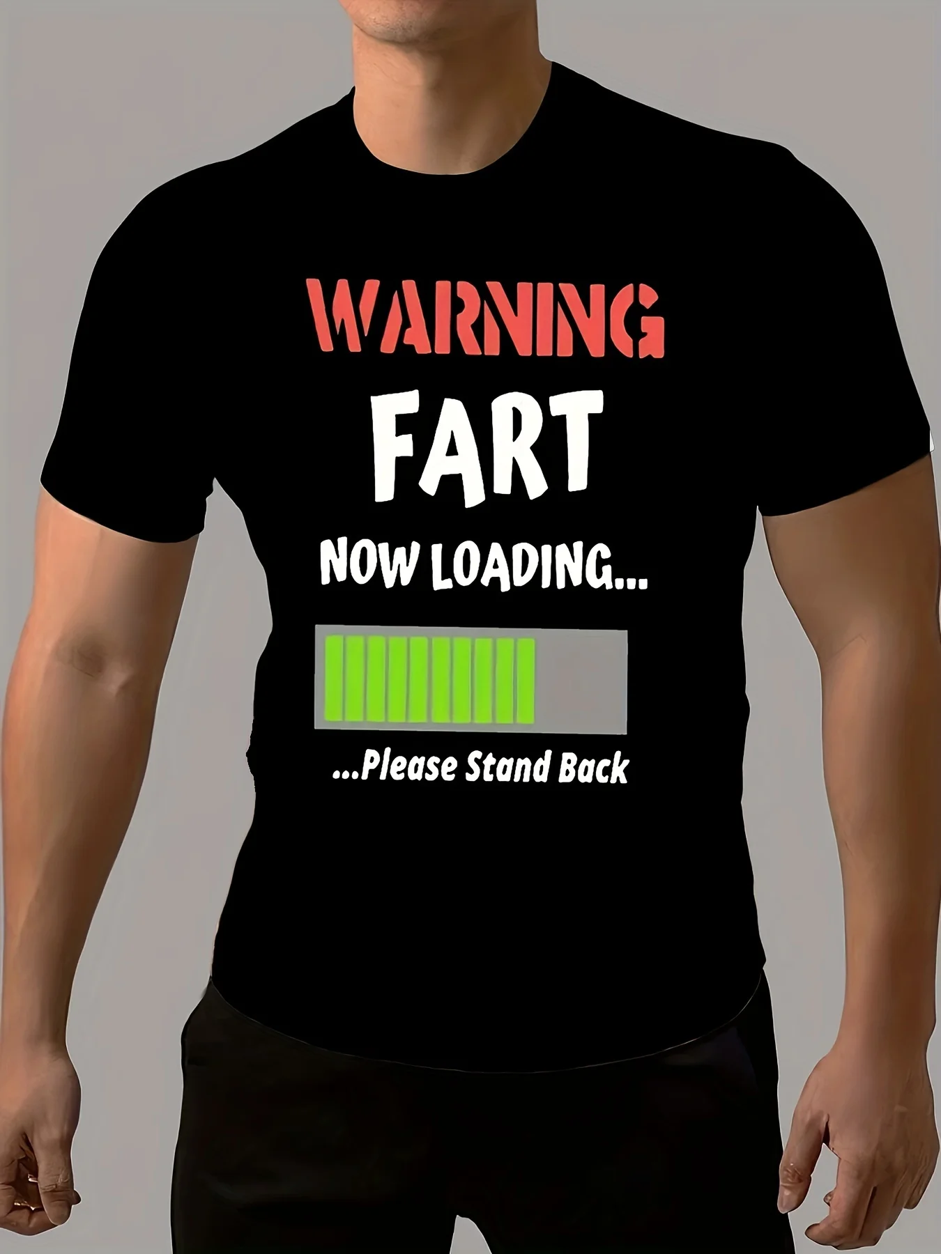 Men's Humorous Loading Letter Print T-Shirt | Casual, Comfortable All-Season Crew Neck - Easy Care & Durable
Men's Humorous Loading Letter Print T-Shirt | Casual, Comfortable All-Season Crew Neck - Easy Care & Durable